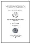 development and evaluation of hollow microsphere based floating