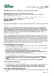 Draft: Volunteer Application Response Sheet