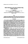 Matrix elements for the Morse potential using ladder operators