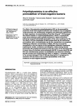 Polyethyleneimine is an effective permeabilizer of Gram