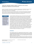 Adenosine signaling mediates hypoxic responses in the chronic