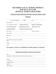 DOC Nomination Form - Southern Local School District