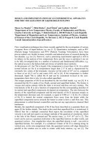 p.1 DESIGN AND IMPLEMENTATION OF AN EXPERIMENTAL