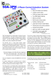 50A-3PH 3 Phase Current Injection System