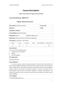 Course Description