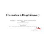 Informatics in Drug Discovery