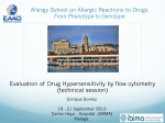 Evaluation of Drug Hypersensitivity by flow cytometry
