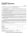 Inspection Agreement - El Paso Home Inspections