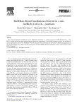 McMillan–Rowell oscillations observed in c-axis Au