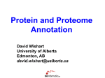 Protein Feature Identification