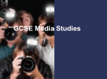Media Studies course overview presentation