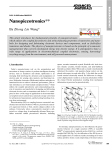 Nanopiezotronics