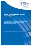 Report of inspections at Wexford General Hospital