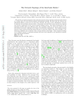 The Network Topology of the Interbank Market