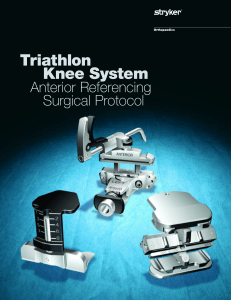 021 Triathlon Anterior Referencing Surgical Technique