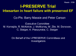 Massie - 3320 I-PRESERVE Trial Irbesartan in