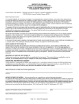 Notice and Consent Form for Blood, Oral Fluid and/or Urine