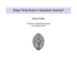 Does Time Exist in Quantum Gravity?