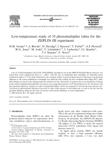 Low-temperature study of 35 photomultiplier tubes for the ZEPLIN III