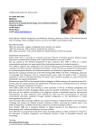 CURRICULUM VITAE Prof. Palma Finelli CV update May 2015