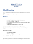 10 Min Options Strategy Handout - MarketClub