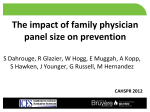 The impact of family physician panel size on prevention