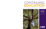 Course Offerings - LSU Continuing Education