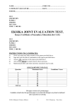 EKSIKA JOINT EVALUATION TEST. Kenya Certificate