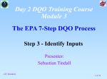 The EPA 7-Step DQO Process: Step 3