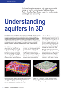 Understanding aquifers in 3D