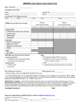 Cell Culture Order Form - Department of Dermatology