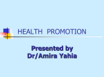 HEALTH PROMOTION