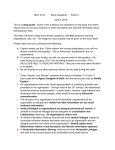MGT 4153 Study Questions Exam 2 April 8, 2015 This is a study