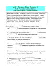 Unit 1 Revision: Cloze Exercise 2.