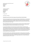 Letter - Calderwood Primary School Parent Council Response to