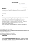 View Mr Md Tauquir Alam`s Resume / CV