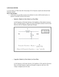 LOW PASS FILTERS Low Pass filters are filters that allow the