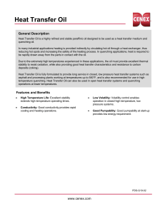 Heat Transfer Oil