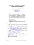 The radiated fields of the fundamental mode of photonic crystal fibers