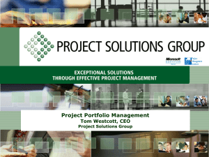 What is Project Portfolio Management?