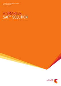 a smarter sap® solution