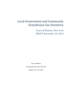 Town of Minetto GHG Inventory Report(Word format)
