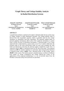 Graph Theory and Voltage Stability Analysis In Radial Distribution