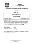 RPT 240 Clinical Practice IV