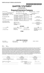 quarterly statement - Prepared Insurance