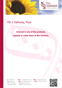 PD-1 Pathway, Flyer - Bio