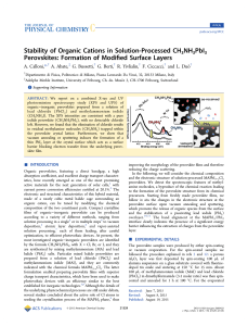 Stability of Organic Cations in Solution
