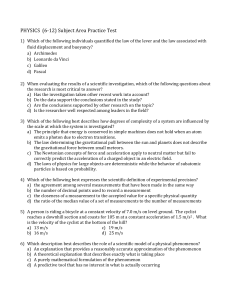 Pre Test - broward.k12.fl.us