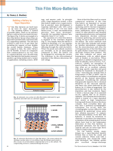 Thin Film Micro-Batteries - The Electrochemical Society