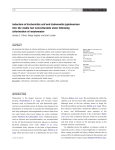 Induction of Escherichia coli and Salmonella typhimurium into the